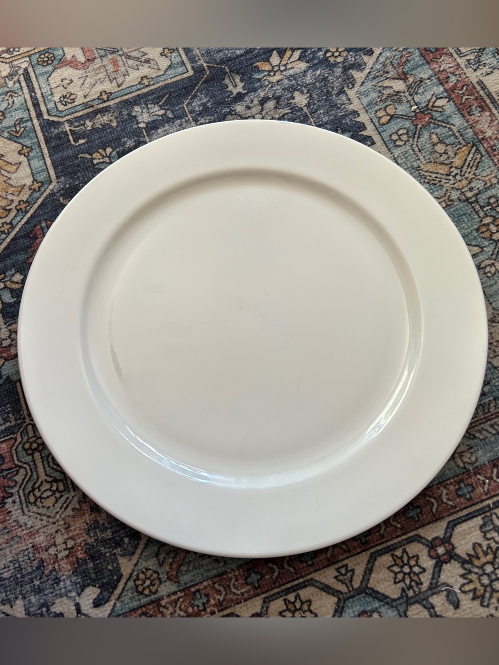 Christopher Stuart Optima Cafe White Freezer Oven Micro Safe 12” Chop Plate